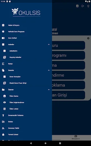 Okulsis Mobil ڈاؤن لوڈ کریں – اسکول مینجمنٹ ایپ 3.0.32 - Screenshot 18
