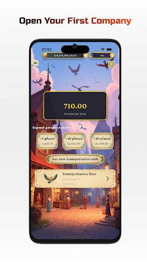 Magical Tycoon ڈاؤن لوڈ کریں – جادوئی معیشت بنائیں اور امیر بنیں - Screenshot 3