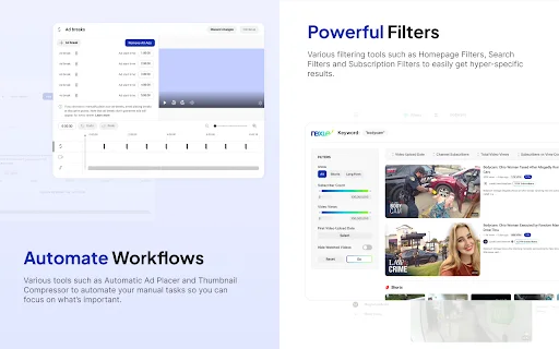 Nexlev YouTube Research & Analytics ڈاؤن لوڈ کریں – تخلیق کاروں کے لیے بہترین ٹول - Screenshot 3
