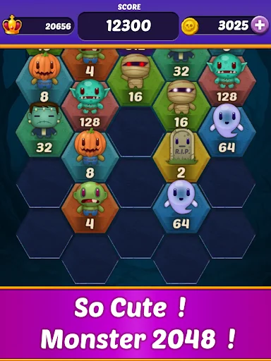 Shoot The Monster ڈاؤن لوڈ کریں – 2048 پزل گیم مفت کھیلیں - Screenshot 8