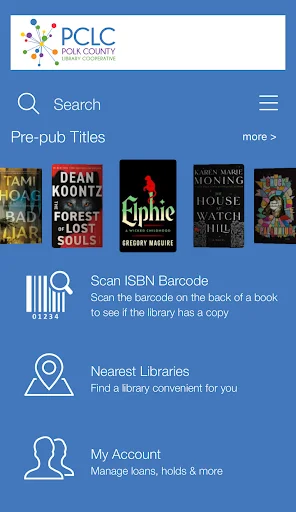 Polk County Library Co-op ڈاؤن لوڈ کریں – مفت کتابیں اور وسائل - Screenshot 7
