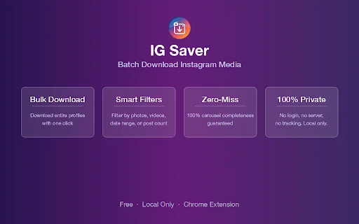 IG Saver 2026: انسٹاگرام سے ویڈیوز اور فوٹوز ڈاؤن لوڈ کریں – مفت اور تیز - Screenshot 5