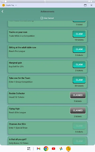 Crypto Tap ڈاؤن لوڈ کریں – بٹ کوائن ٹریڈنگ سیکھیں اور مفت ریوارڈز حاصل کریں - Screenshot 11