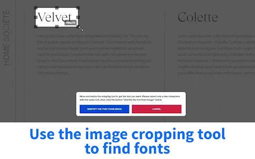 Font Identifier by WhatFontIs ڈاؤن لوڈ کریں – کسی بھی ویب سائٹ سے فونٹس پہچانیں - Screenshot 4