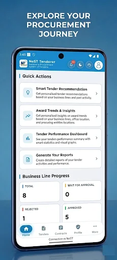 NeST Tenderer ڈاؤن لوڈ کریں – خریداری اور ٹینڈرنگ کا بہترین حل - Screenshot 3