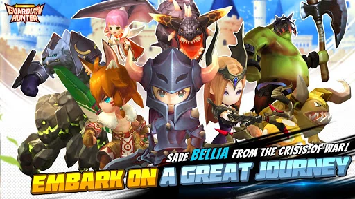 Guardian Hunter: SuperBrawl RPG ڈاؤن لوڈ کریں – بہترین ایکشن گیم - Screenshot 1