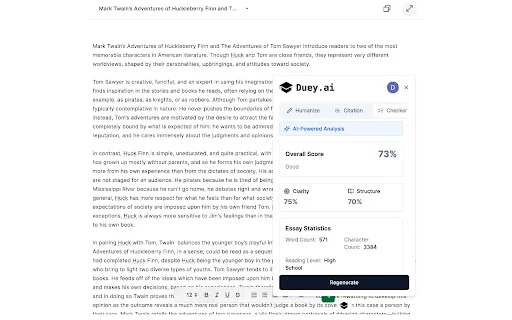 Duey.ai ڈاؤن لوڈ کریں – Google Docs کے لیے بہترین Auto Typer اور Humanizer - Screenshot 4