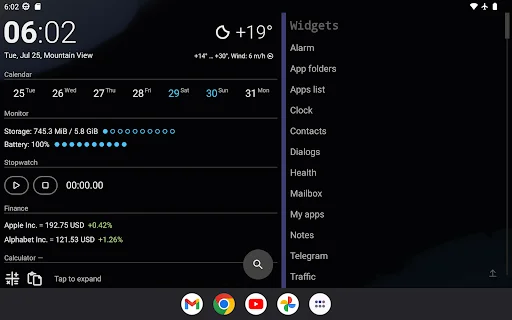 AIO Launcher ڈاؤن لوڈ کریں – اینڈرائیڈ کے لیے بہترین کسٹمائز ایبل لانچر - Screenshot 12