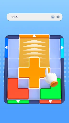 Block Buster – No Timer ڈاؤن لوڈ کریں – بہترین بلاک پزل گیم - Screenshot 1