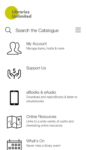 Libraries Unlimited ڈاؤن لوڈ کریں – کتابوں کا انتظام کریں - Screenshot 1
