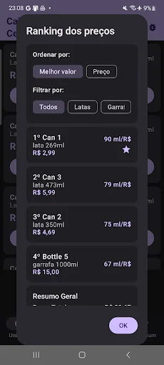 Calculadora de Cerveja ڈاؤن لوڈ کریں – بہترین بیئر کیلکولیٹر - Screenshot 4