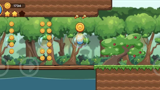 Ball Hero: Red Bounce & Roll ڈاؤن لوڈ کریں – دلچسپ پہیلیاں - Screenshot 3