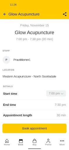 Modern Acupuncture USA ایپ ڈاؤن لوڈ کریں – اپائنٹمنٹ بکنگ اب آسان - Screenshot 3