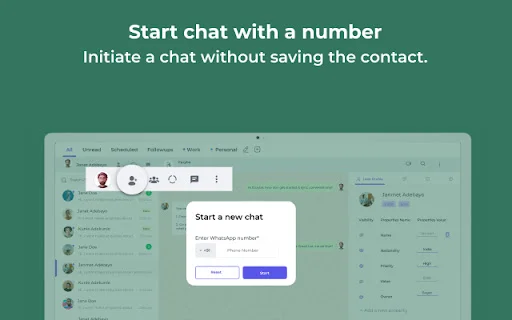 WhatsApp AI Agents ڈاؤن لوڈ کریں – Eazybe CRM انٹیگریشن کے ساتھ - Screenshot 5