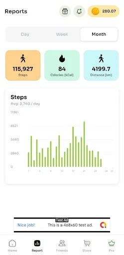 Walk Wallet ڈاؤن لوڈ کریں – روزانہ قدم ٹریک کریں اور انعامات حاصل کریں - Screenshot 8