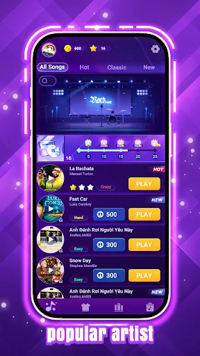 Beat Tiles 2: Piano Master ڈاؤن لوڈ کریں – بہترین میوزک گیم - Screenshot 11