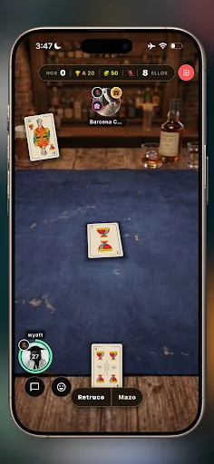 Truco Argentino y Uruguayo ڈاؤن لوڈ کریں – آن لائن دوستوں کے ساتھ کھیلیں - Screenshot 2
