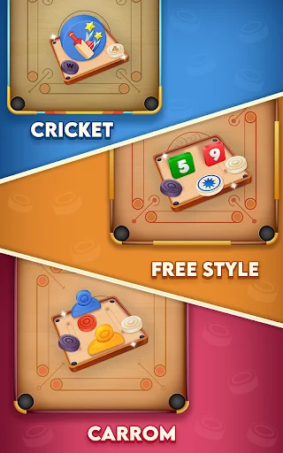 Carrom Cricket ڈاؤن لوڈ کریں – بہترین کیرم اور ڈسک پول گیم - Screenshot 7
