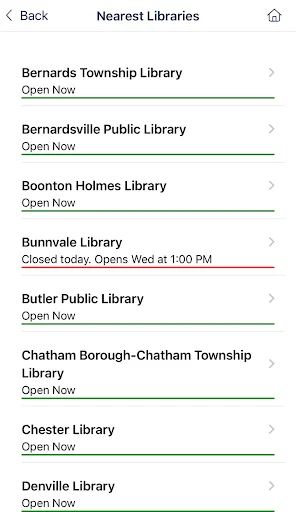 MAIN Library Alliance (NJ) ڈاؤن لوڈ کریں – اینڈرائیڈ کے لیے بہترین لائبریری ایپ - Screenshot 5