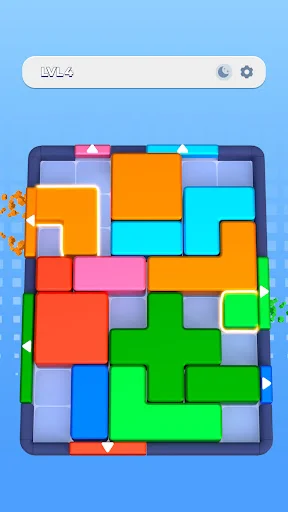 Block Buster – No Timer ڈاؤن لوڈ کریں – بہترین بلاک پزل گیم - Screenshot 2