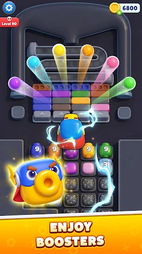 Color Beads Drop ڈاؤن لوڈ کریں – رنگین پزل گیم مفت - Screenshot 5