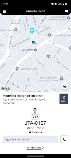 Vai Mobilidade ڈاؤن لوڈ کریں – تیز، محفوظ اور آسان سفر - Screenshot 6