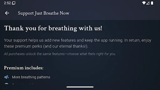 Just Breathe Now ڈاؤن لوڈ کریں – ذہنی سکون اور سانس کی مشقیں - Screenshot 12