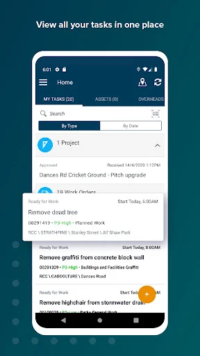 Field ایپ ڈاؤن لوڈ کریں – TechnologyOne کی طرف سے جدید بزنس حل - Screenshot 4