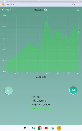 Crypto Tap ڈاؤن لوڈ کریں – بٹ کوائن ٹریڈنگ سیکھیں اور مفت ریوارڈز حاصل کریں - Screenshot 10