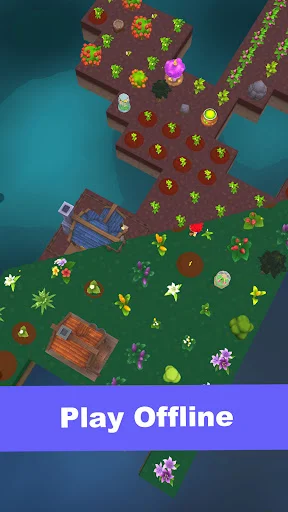 Bloom & Cinder ڈاؤن لوڈ کریں – آرام دہ اور پرسکون گارڈن پزل گیم - Screenshot 4
