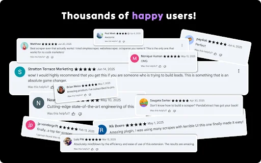 Ultimate Web Scraper ڈاؤن لوڈ کریں – ڈیٹا نکالنے کا بہترین ٹول - Screenshot 5