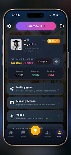 Truco Argentino y Uruguayo ڈاؤن لوڈ کریں – آن لائن دوستوں کے ساتھ کھیلیں - Screenshot 8