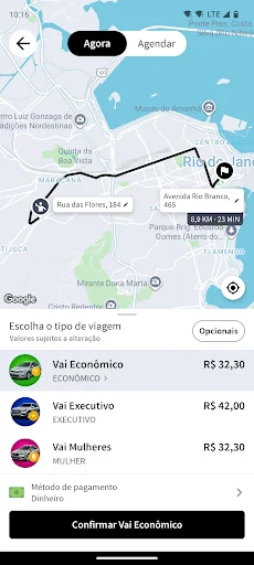 Vai Mobilidade ڈاؤن لوڈ کریں – تیز، محفوظ اور آسان سفر - Screenshot 3