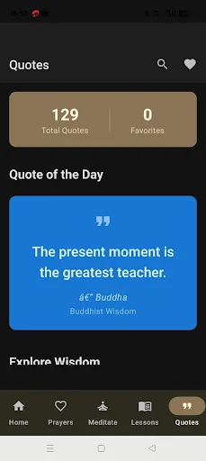 Buddha Vandana ایپ ڈاؤن لوڈ کریں – بدھ مت کی تعلیمات اور دعائیں - Screenshot 7