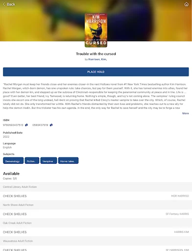CountyCat Mobile App ڈاؤن لوڈ کریں – کتابوں کی تلاش اور انتظام - Screenshot 16