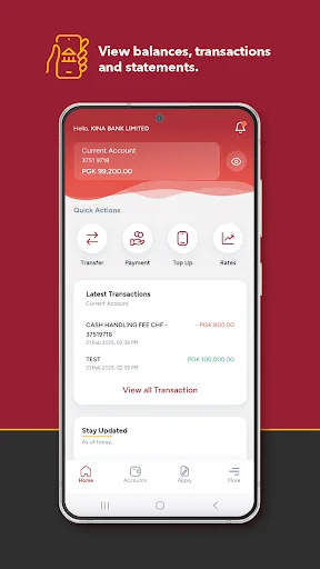 Kina Personal ڈاؤن لوڈ کریں – جدید آن لائن بینکنگ کا تجربہ کریں - Screenshot 4