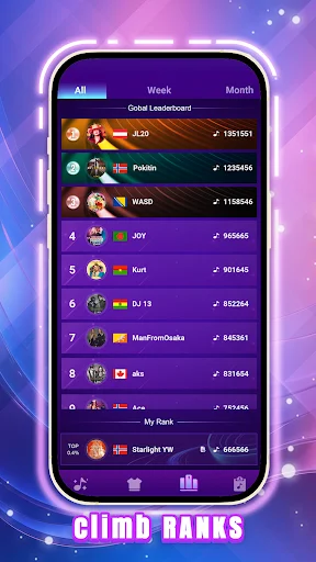 Beat Tiles 2: Piano Master ڈاؤن لوڈ کریں – بہترین میوزک گیم - Screenshot 15