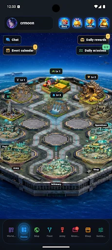 World Cities War ڈاؤن لوڈ کریں – اصلی شہروں کو فتح کریں اور سلطنت بنائیں - Screenshot 1