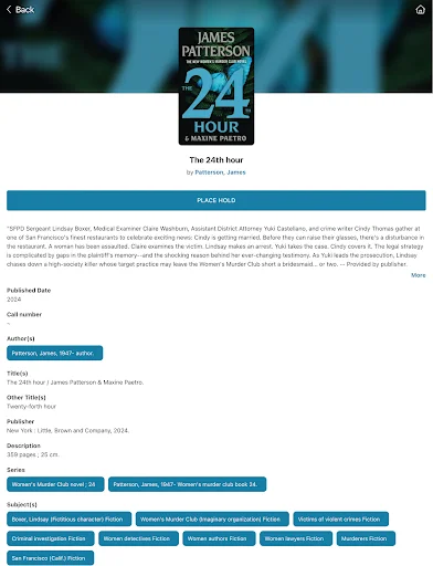 Brevard County Library-BCL Go ڈاؤن لوڈ کریں – آن لائن لائبریری رسائی - Screenshot 16