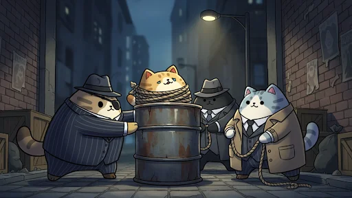 Cat Mafia : Idle Tycoon Games ڈاؤن لوڈ کریں – بلیوں کا شاندار بزنس گیم - Screenshot 24