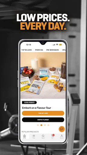Bulk Nutrients ڈاؤن لوڈ کریں – آسٹریلیا کے بہترین پروٹین اور سپلیمنٹس - Screenshot 1