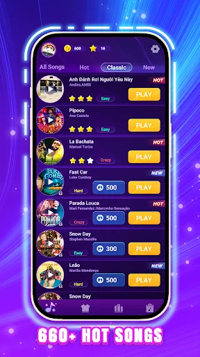 Beat Tiles 2: Piano Master ڈاؤن لوڈ کریں – بہترین میوزک گیم - Screenshot 9