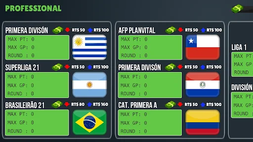 Royal Table Soccer ڈاؤن لوڈ کریں – 2500+ ٹیمیں اور 150 لیگز - Screenshot 4