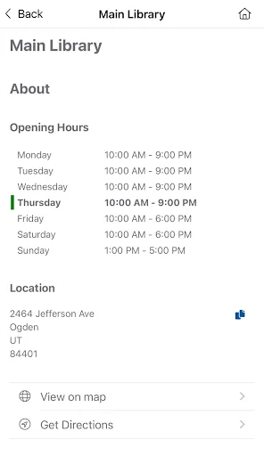 Weber County Library ڈاؤن لوڈ کریں – کتابوں تک رسائی حاصل کریں - Screenshot 5