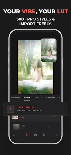 Modipix: Retro Film & 3D LUTs ڈاؤن لوڈ کریں – پروفیشنل فوٹو ایڈیٹنگ - Screenshot 1