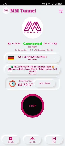 MM Tunnel Latest Version Download – Fast & Secure VPN - Screenshot 4