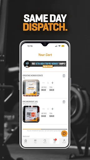 Bulk Nutrients ڈاؤن لوڈ کریں – آسٹریلیا کے بہترین پروٹین اور سپلیمنٹس - Screenshot 4