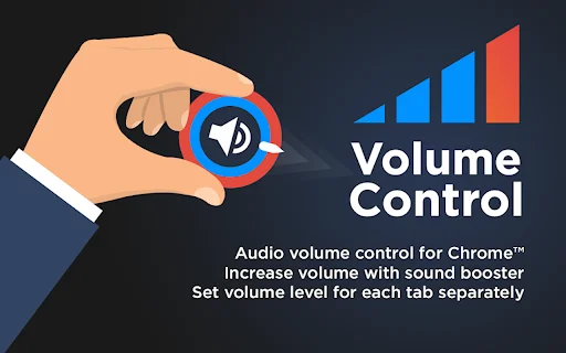 Volume Control ڈاؤن لوڈ کریں – کروم براؤزر کے لیے بہترین ساؤنڈ بوسٹر - Screenshot 2