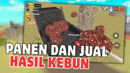 Kebun Sawit Simulator ڈاؤن لوڈ کریں – پام آئل فارمنگ گیم - Screenshot 5