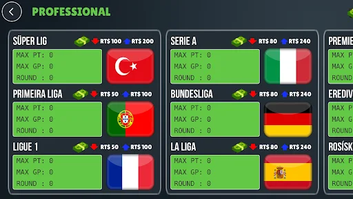 Royal Table Soccer ڈاؤن لوڈ کریں – 2500+ ٹیمیں اور 150 لیگز - Screenshot 6